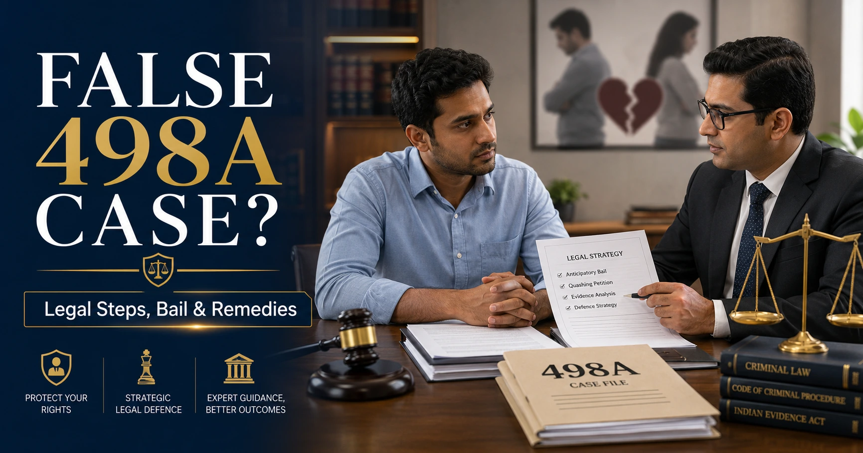 What to Do If a False 498A Case Is Filed Against You in India